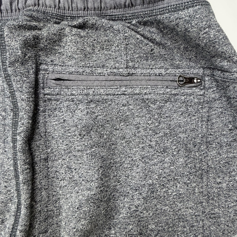 Lululemon Womens Jogger Pants Size 4 Gray Heathered Zip Back Pocket - Picture 6 of 15